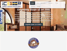 Tablet Screenshot of icedoor.sk